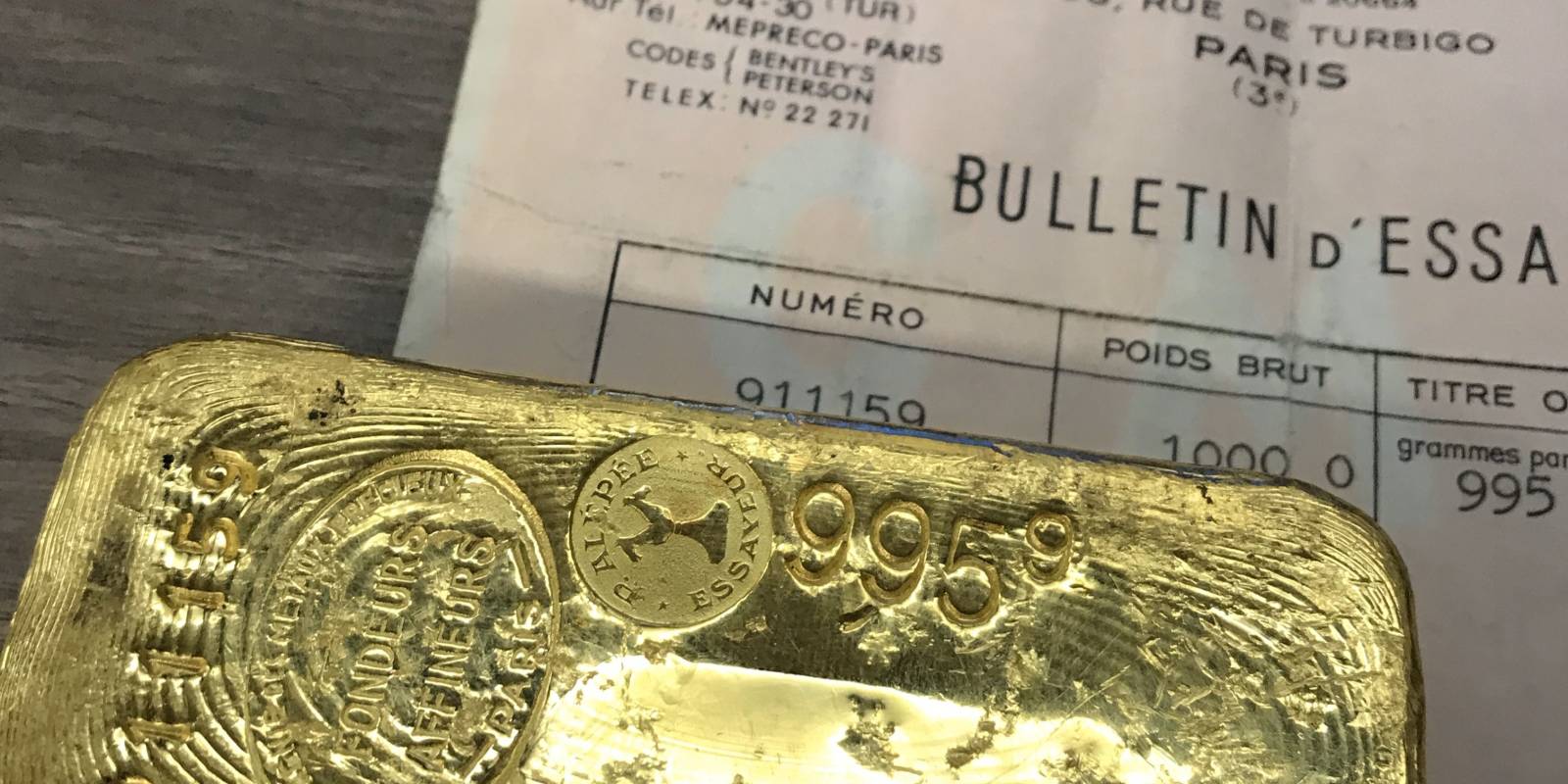 Investir lingots lingotins or Montpellier