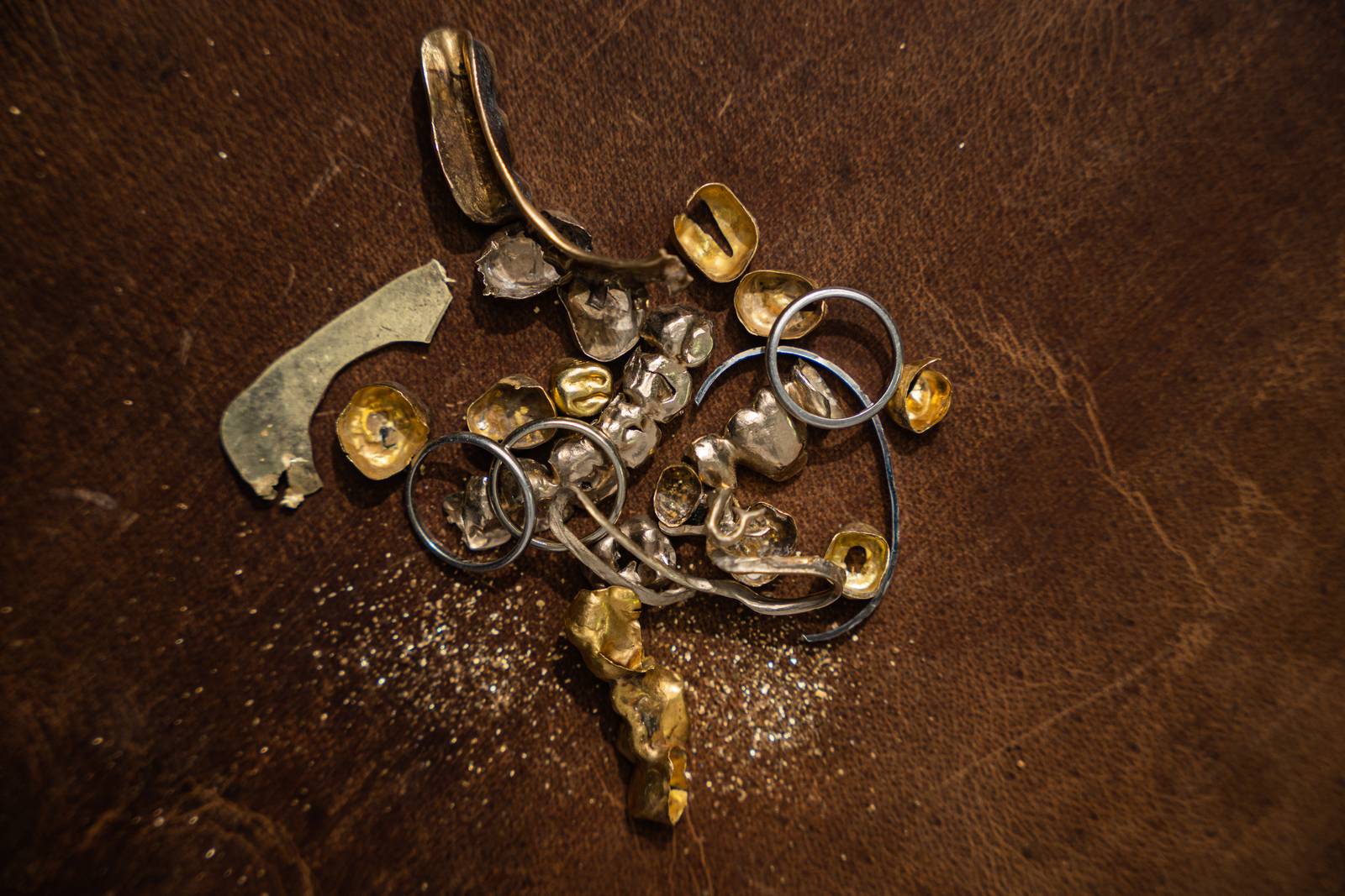 Or dentaire débris or divers or